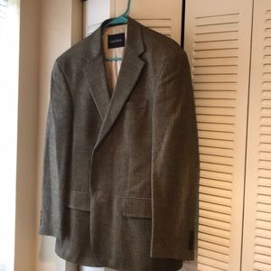 Nautica 42 regular sports coat black and tan